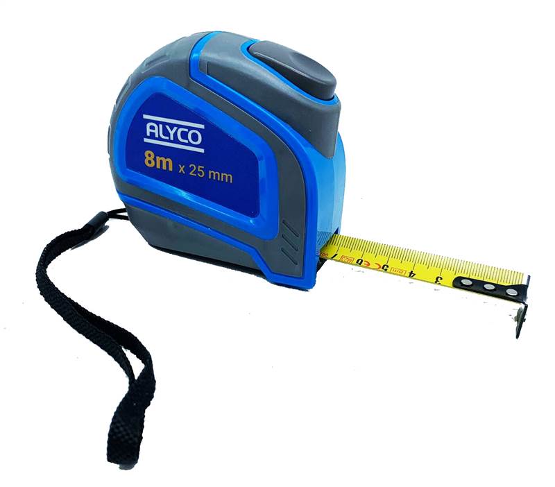 <div>FLEXOMETRO 8M X 25MM MAGNETICO ALYCO BI-MATERIAL</div>