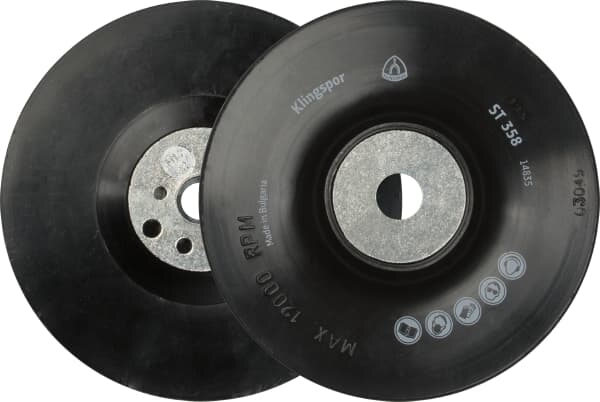 <div>PLATO LIJA AMOLADORA 125MM TORNILLO KLINGS BLANDO</div>