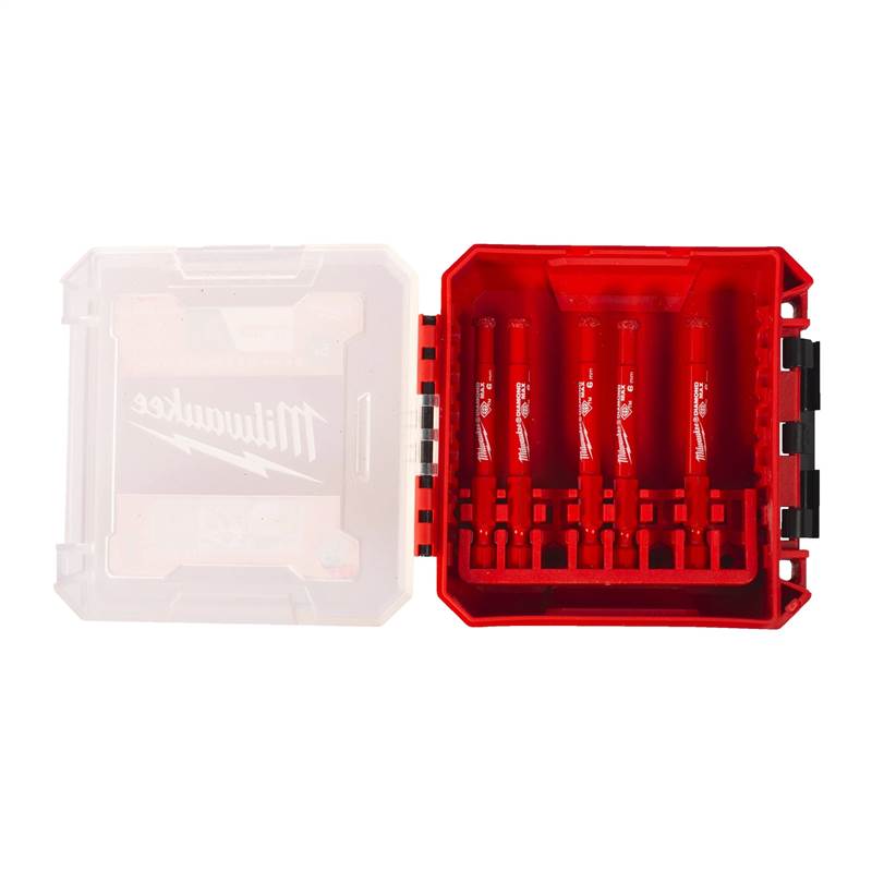 <div>BROCA DIAMANTE SECO/HUMEDO HEX. JGO SET2 5PZ MILW.</div>