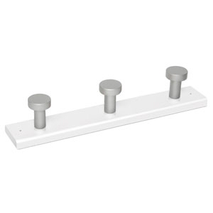 <div>PERCHA MADERA 3 POMOS CR.MATE BASE BLANCA 913BLCV</div>
