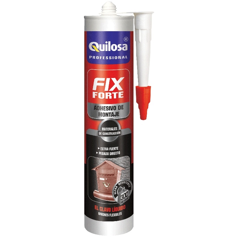 <div>ADHESIVO DE MONTAJE FIX FORTE CARTUCHO QUILOSA</div>