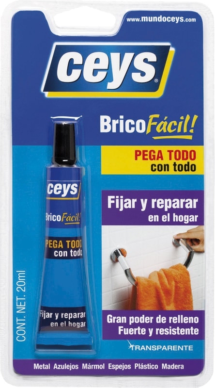 <div>ADHESIVO BRICOFACIL 20ML TRANSPARENTE</div>