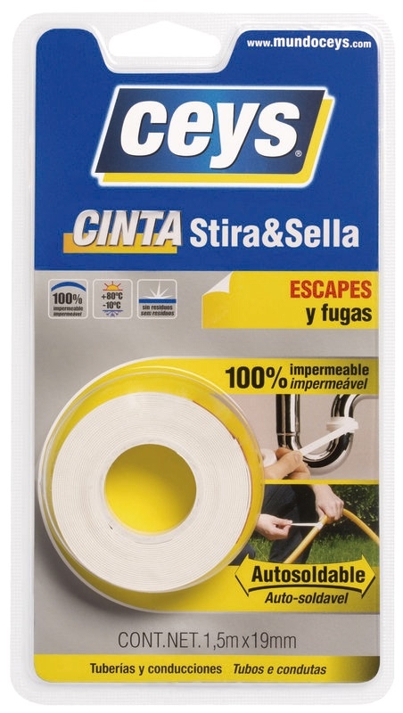 <div>CINTA AUTOVULCANIZABLE STIRA & AISLA BLANCO</div>