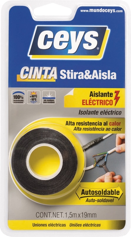 <div>CINTA AUTOVULCANIZABLE STIRA & AISLA NEGRO</div>