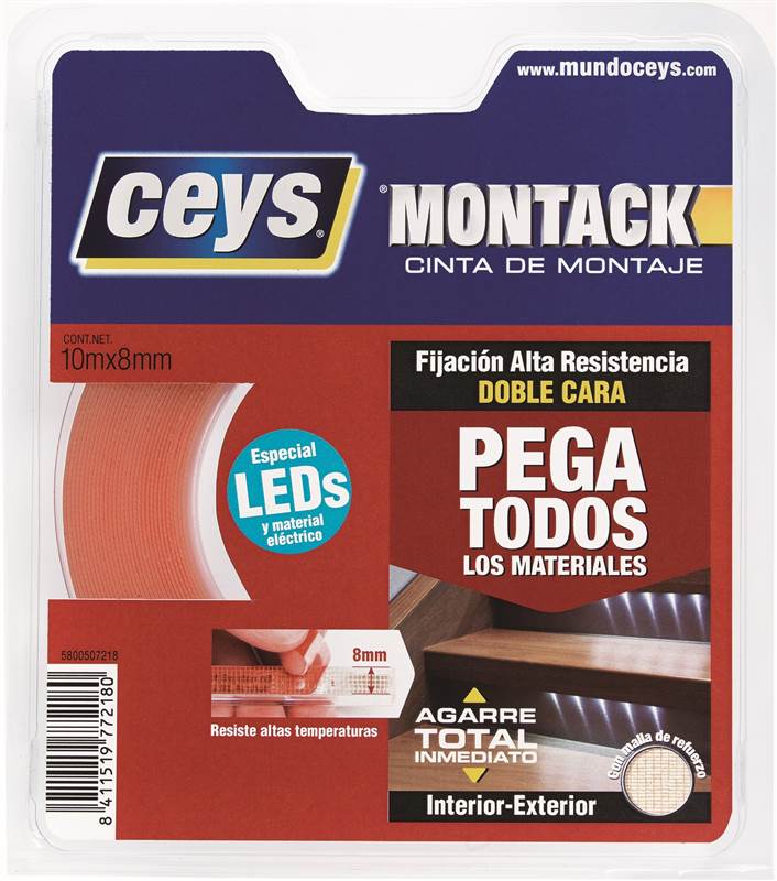 <div>CINTA DOS CARAS MONTACK EXPRESS LEDS</div>