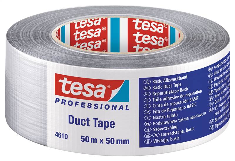 <div>CINTA AMERICANA PLATA 50MM X 50M TESA DUCT TAPE</div>