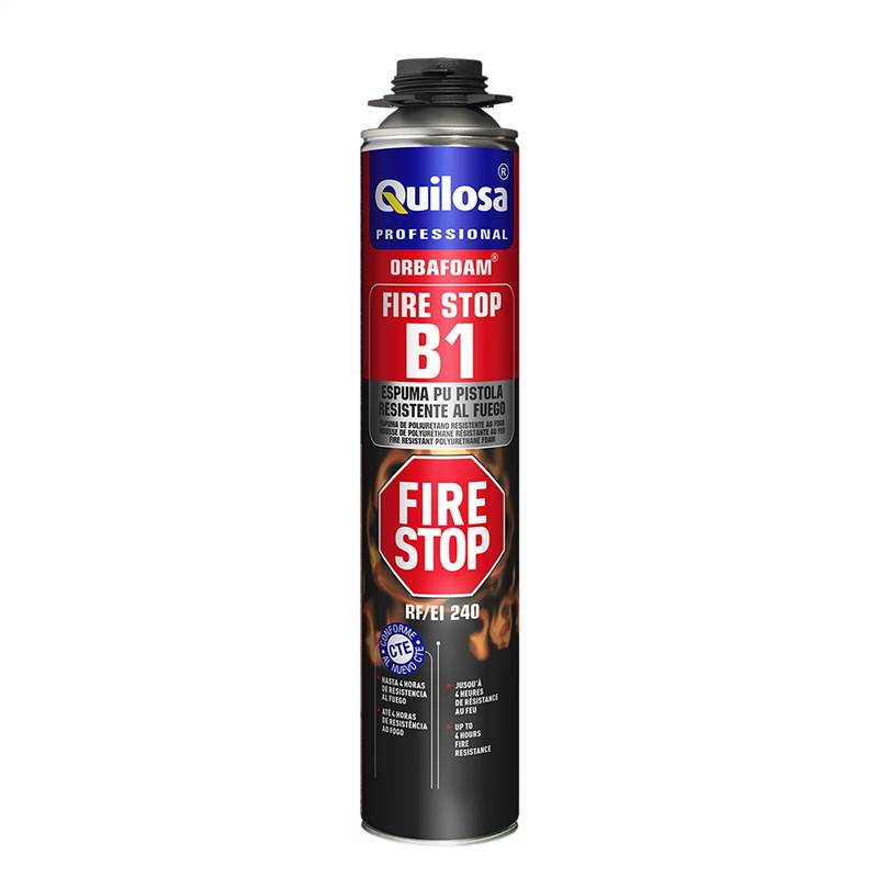 <div>ESPUMA POLIURETANO 750ML FIRE STOP B1 QUILOSA</div>