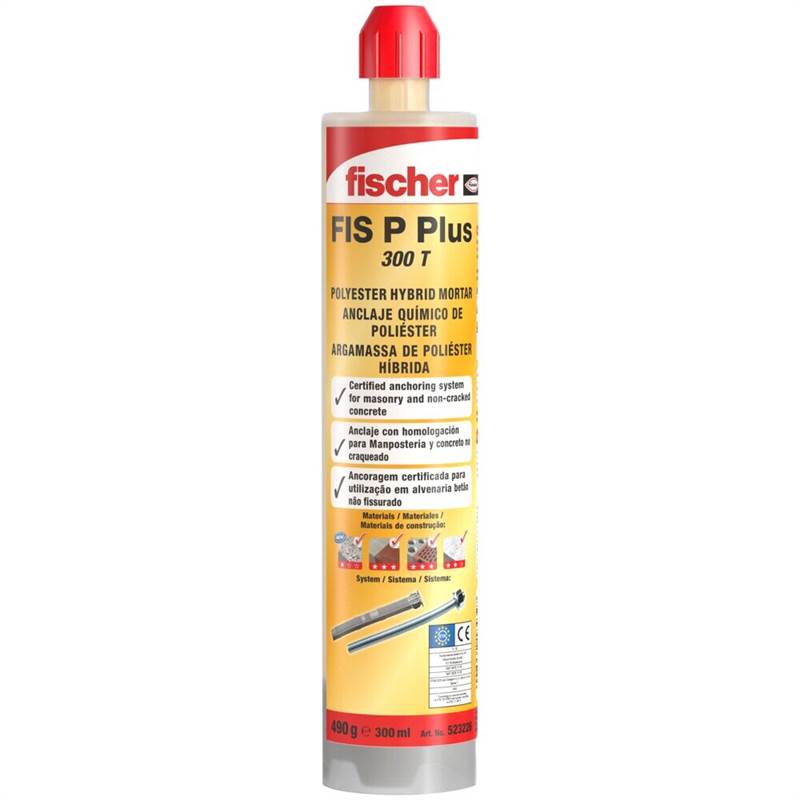 <div>TACO QUIMICO BI-COMPONENTE FISCHER P-PLUS 300ML</div>