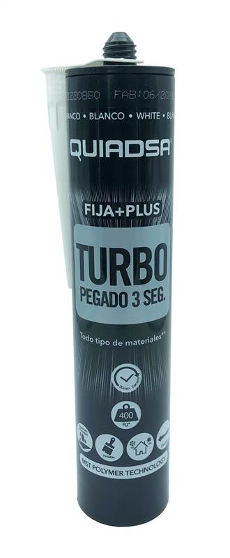 <div>POLIMERO MS TURBO FIJA+PLUS QUIADSA BLANCO *</div>