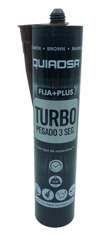 <div>POLIMERO MS TURBO FIJA+PLUS QUIADSA MARRON</div>