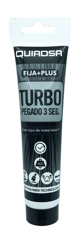 <div>POLIMERO MS TURBO FIJA+PLUS 150GR QUIADSA BLANCO</div>