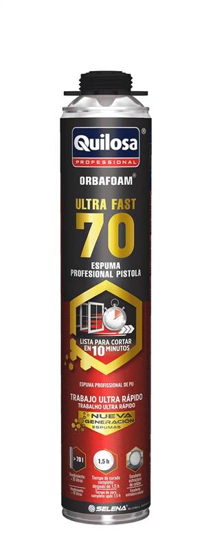 <div>ESPUMA POLIURETANO 870ML ULTRAFAST PISTOLA QUILOSA</div>