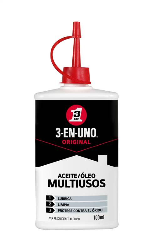 <div>ACEITE LUBRICANTE 3-EN-UNO GOTERO 100ML</div>