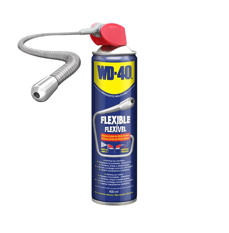 <div>SPRAY LUBRICANTE D.ACCION WD-40 400ML FLEXIBLE</div>