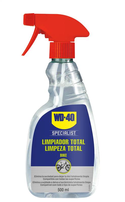 <div>SPRAY BIKE LIMPIADOR TOTAL WD-40 500ML</div>