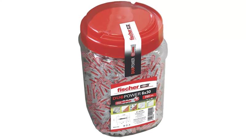 <div>TACO FISCHER DUOPOWER CUBO INSTALADOR -  6 (750U)</div>