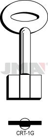 <div>LLAVE COPIA 1C6/CRT-1G GORJA (ERREBI)</div>