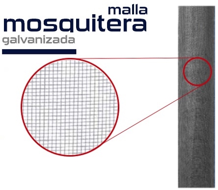 <div>TELA MOSQUITERA GALVANIZADA 120 X 30M</div>