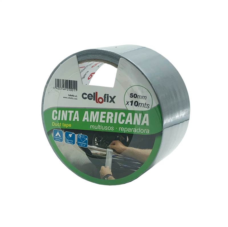 <div>CINTA AMERICANA PLATA 50MM X 10M</div>