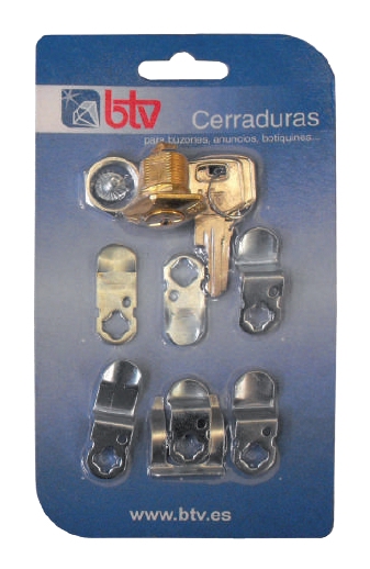 <div>CERRADURA BUZON BTV KIT-2 ORO</div>