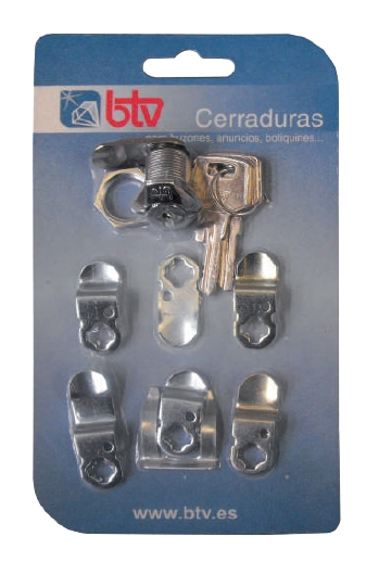 <div>CERRADURA BUZON BTV KIT-1 CROMO</div>