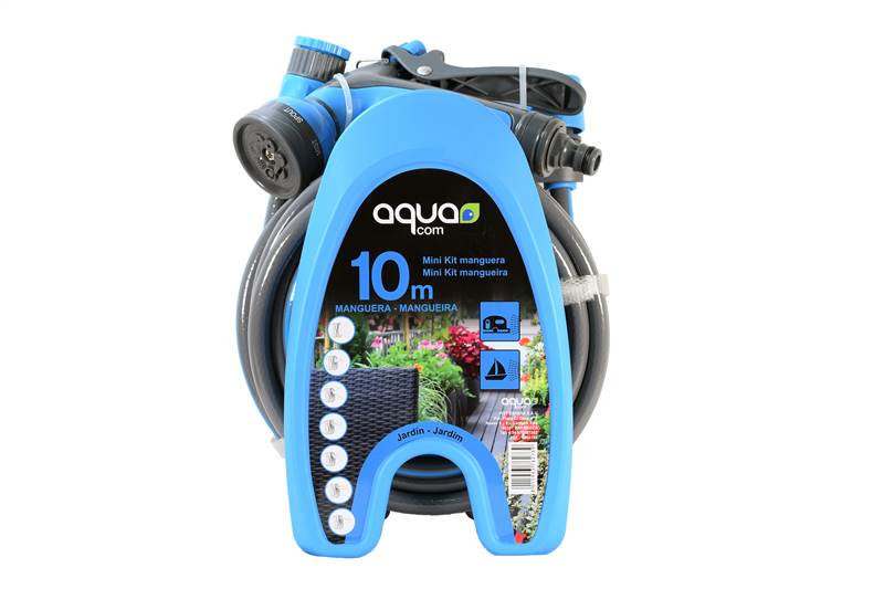 <div>GOMA RIEGO MINI KIT FITT AQUACOM 10 M AZUL</div>