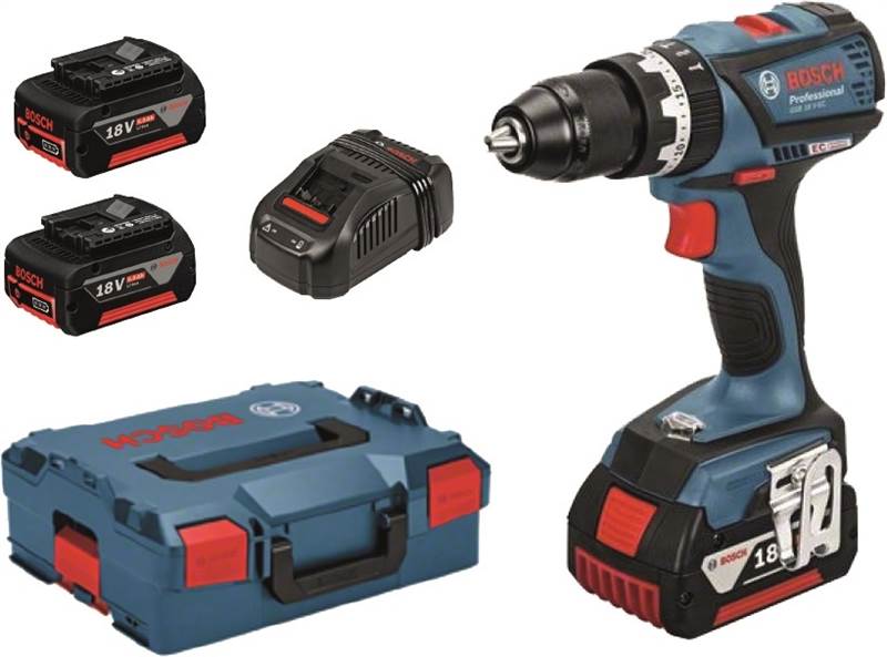 <div>TALADRO BOSCH GSB 18V-LI EC 2BAT5AH BOX</div>