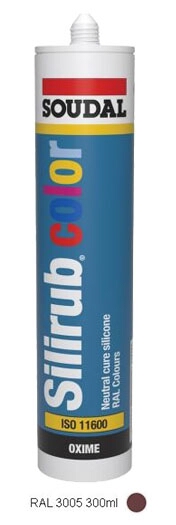 <div>SILICONA NEUTRA RAL3005 BURDEOS SILIRUBCOLOR</div>