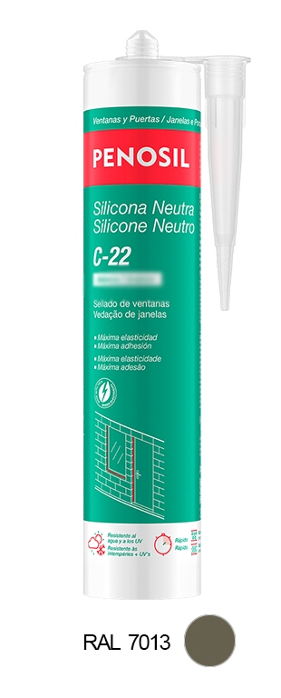 <div>SILICONA NEUTRA BRONCE RAL7013 PENOSIL C-22</div>