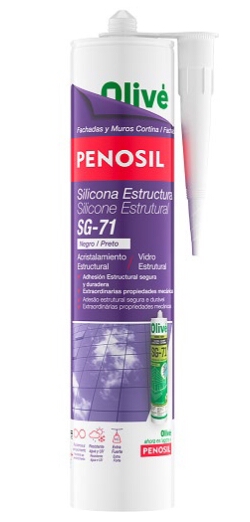 <div>SILICONA NEUTRA NEGRA SG-71 PENOSIL  ACRIT.FACHADA</div>