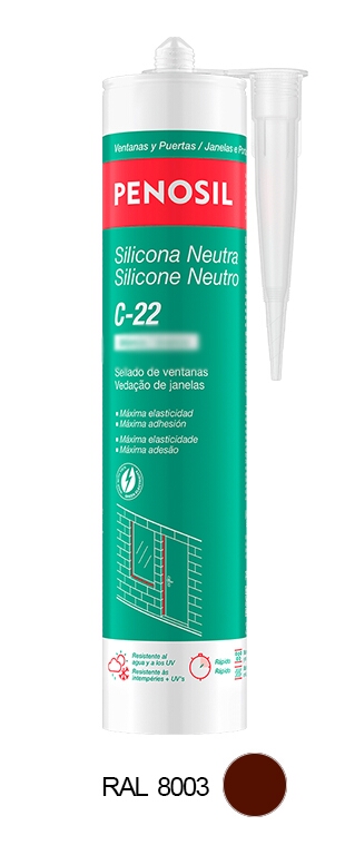 <div>SILICONA NEUTRA MARRON ARCILLA RAL8003 PENOSIL</div>