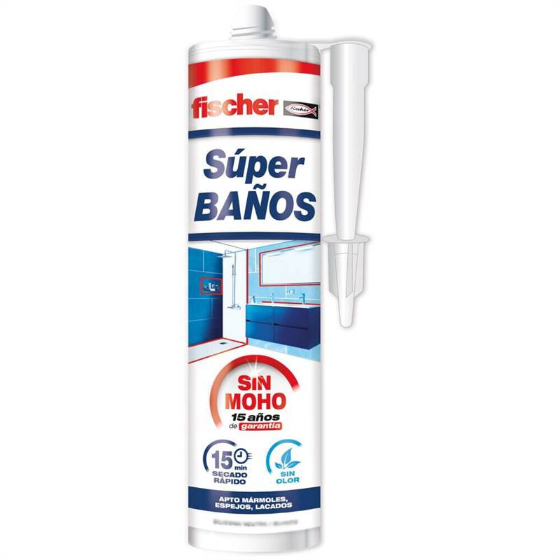 <div>SILICONA BAÑO TRANSP. 280ML FISCHER</div>