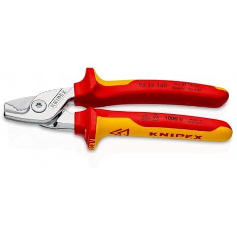 <div>ALICATE CORTACABLES 1000V KNIPEX 9516160</div>