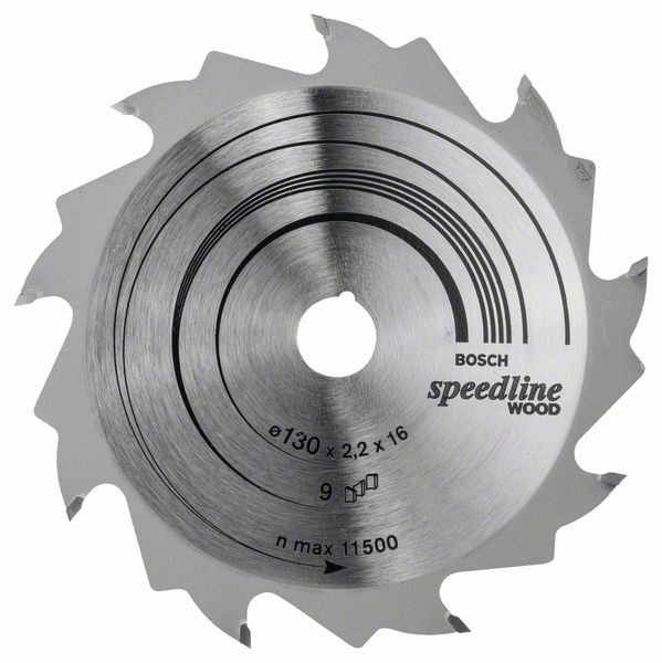 <div>DISCO CIRCULAR 130X16-9D 2608640774 MADERA BASIC</div>