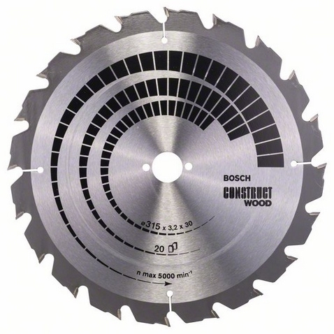 <div>DISCO CIRCULAR 315X30-20D 2608640691 MADERA BASIC</div>