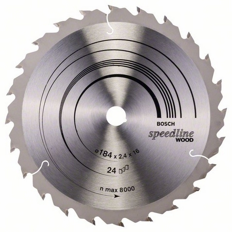 <div>DISCO CIRCULAR 184X16-24D 2608640795 MADERA BASIC</div>