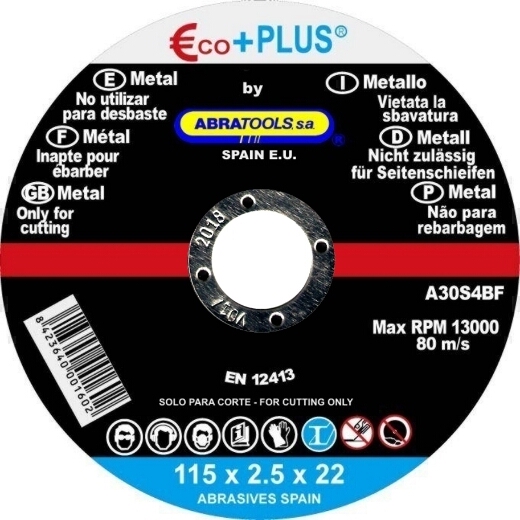 <div>DISCO METAL 115 ECO+PLUS</div>