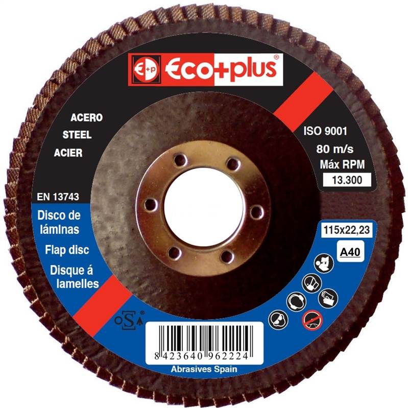 <div>DISCO LAMINA 115 GR- 40 ECO+PLUS</div>