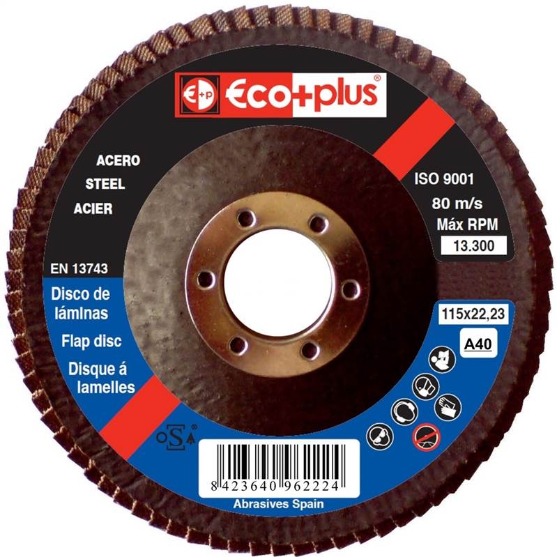 <div>DISCO LAMINA 115 GR-40 ECO+PLUS</div>