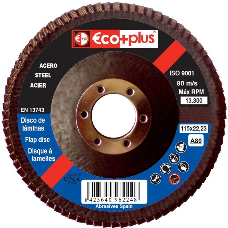 <div>DISCO LAMINA 115 GR-80 ECO+PLUS</div>