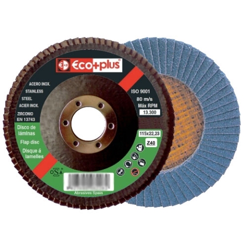 <div>DISCO LAMINA 115 INOX GR- 40 ECO+PLUS</div>