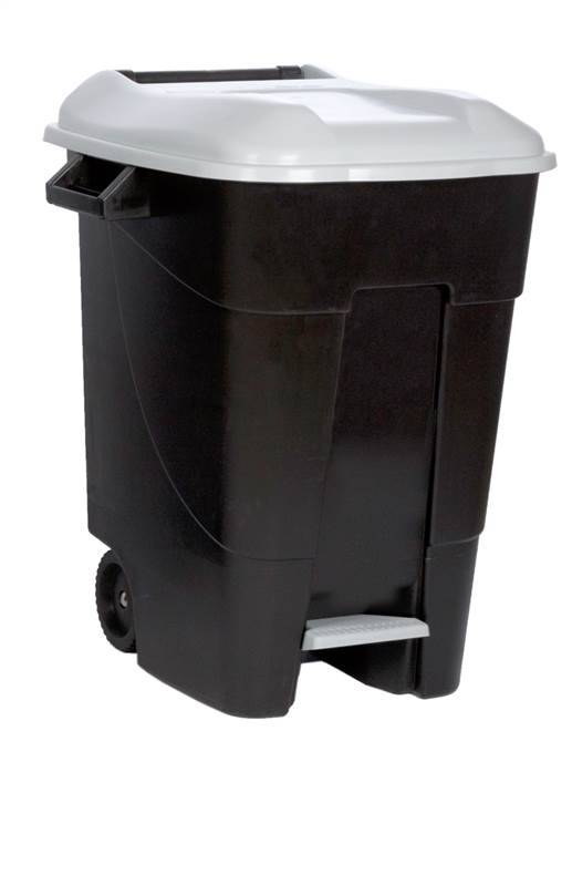 <div>CUBO SELECTIVO 100L PEDAL GRIS 421006</div>