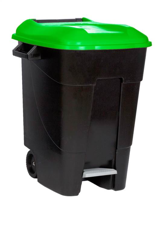 <div>CUBO SELECTIVO 100L PEDAL VERDE 421037</div>