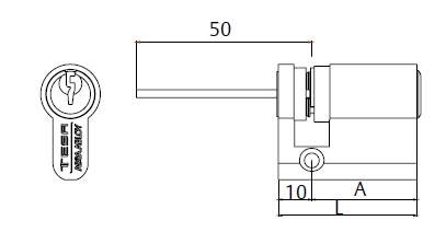 <div>BOMBILLO TESA TE5R3010L ANTIPANICO SOBREPONER</div>