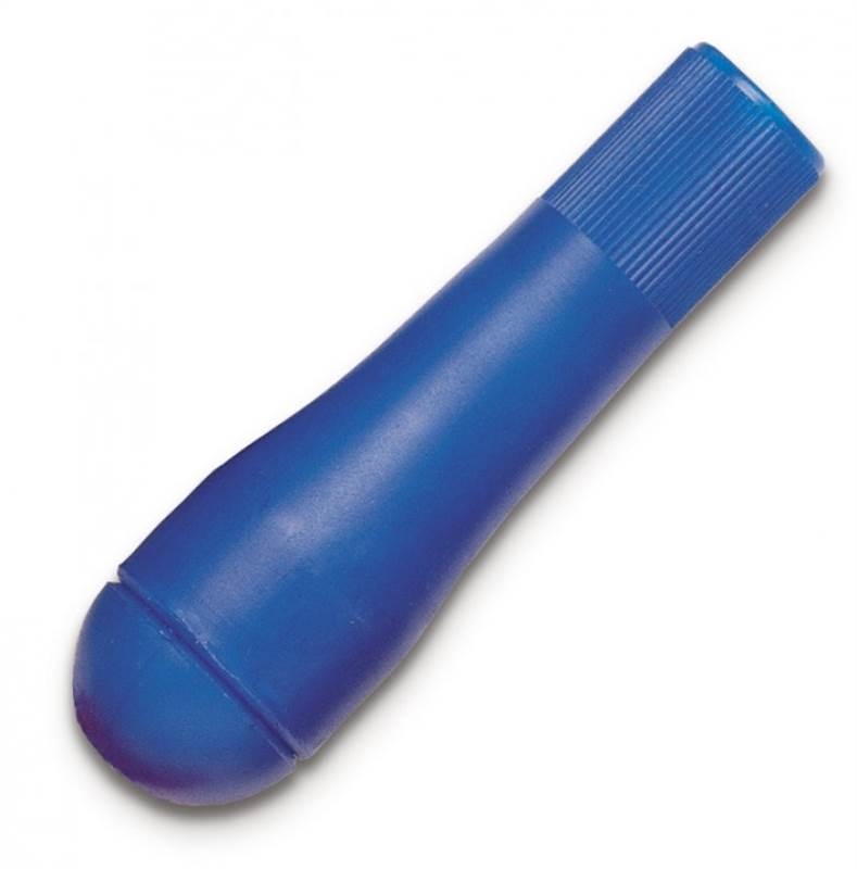 <div>MANGO LIMA PLASTICO AZUL</div>