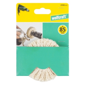 <div>CEPILLO CIRCULAR WOLFCRAFT CUERDA SISAL 85MM</div>