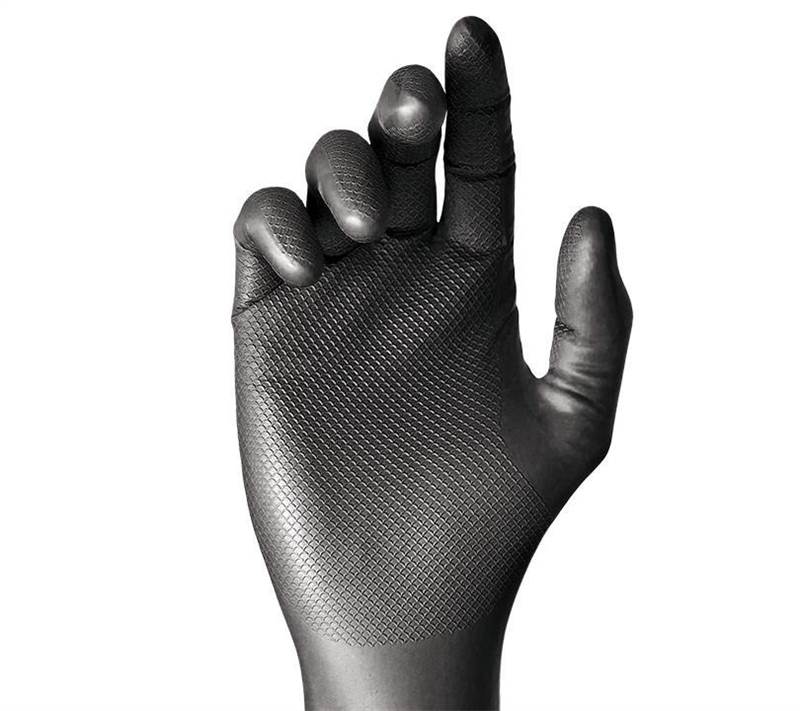 <div>GUANTE DESECHABLE GRIPPAZ NEGRO</div>