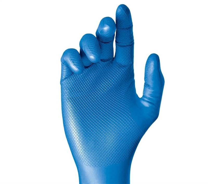 <div>GUANTE DESECHABLE GRIPPAZ AZUL</div>