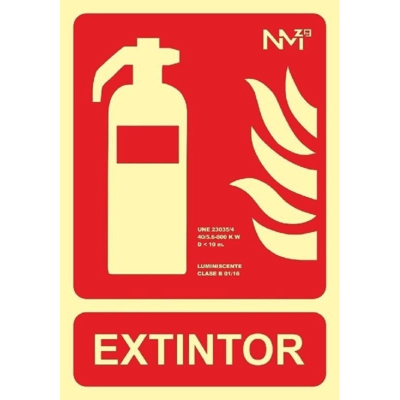 <div>SEÑAL FOTOLUM. EXTINTOR 210X300MM</div>
