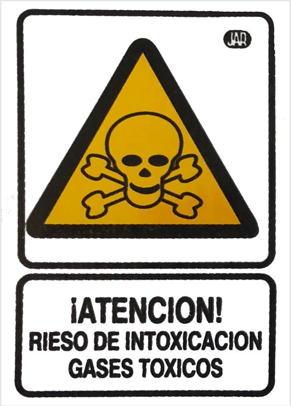 <div>SEÑAL ADHESIVA RIESGO INTOXICACION</div>